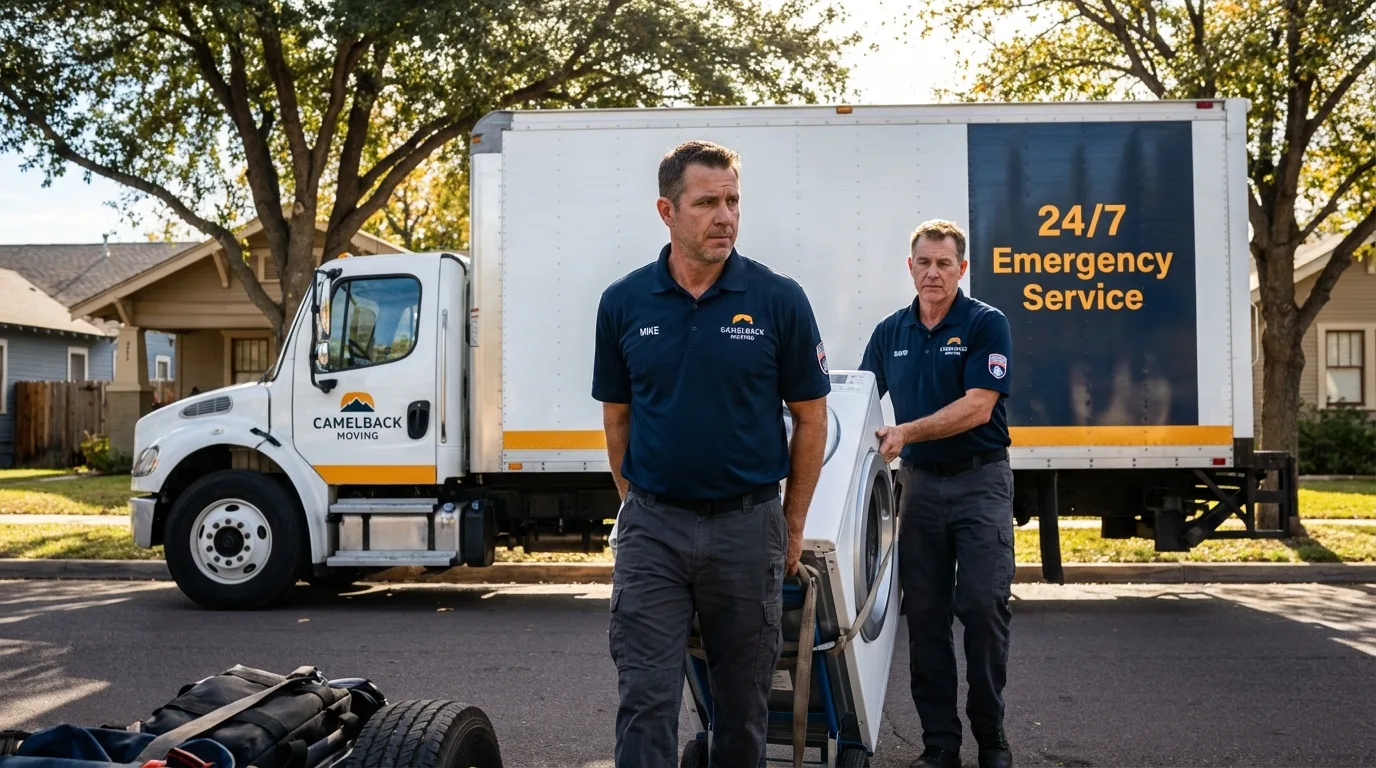 CamelBack Moving crew loading furniture in Atlantic Beach, FL